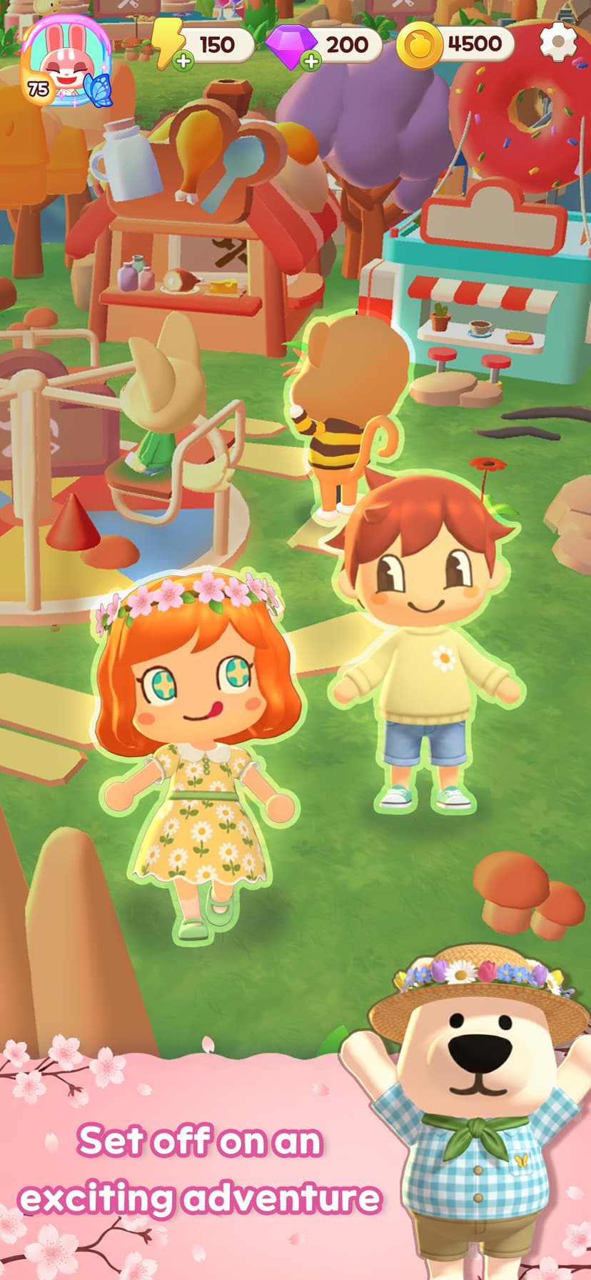 Merge Camp - Cute Animal Fun screenshot 2 - screenshot
