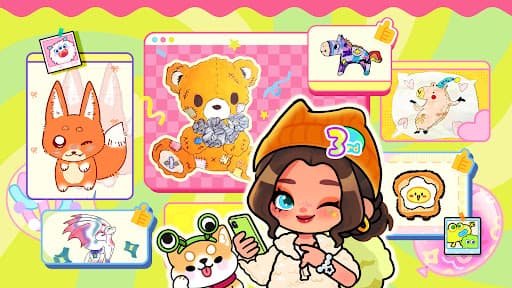 Aha World: Doll Dress-Up Game screenshot 1 - screenshot