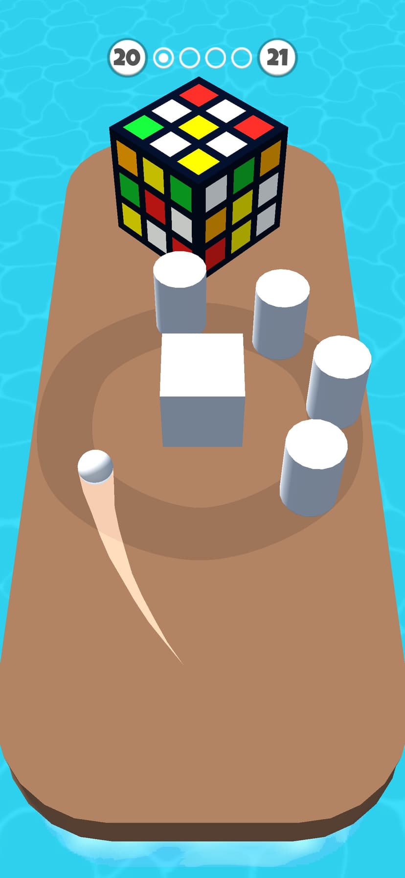 Cube Blast 3D - Voxel Pop screenshot 1 - screenshot