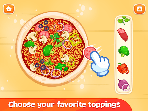 Pizza Maker Kids Cooking games screenshot 11 - screenshot