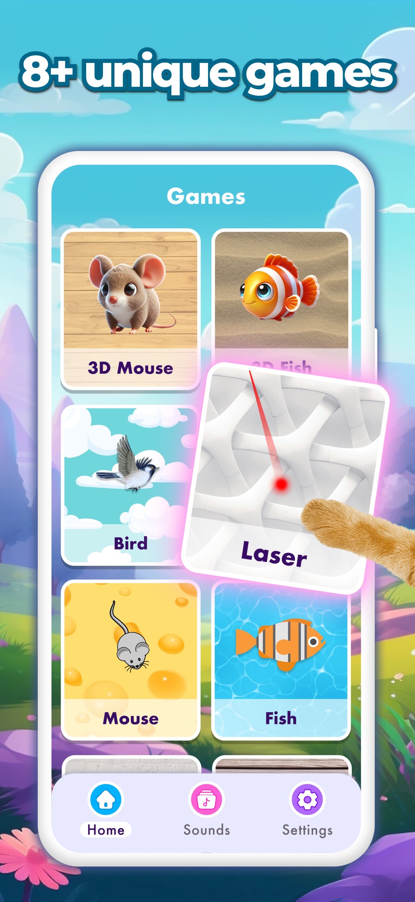 Cat Games for Cats: Fishing screenshot 3 - screenshot