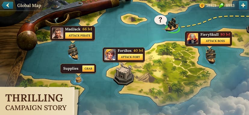 Pirate Ships・Build and Fight screenshot 6 - screenshot