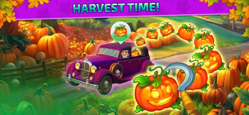 Halloween Farm: Family Story screenshot 2 - screenshot