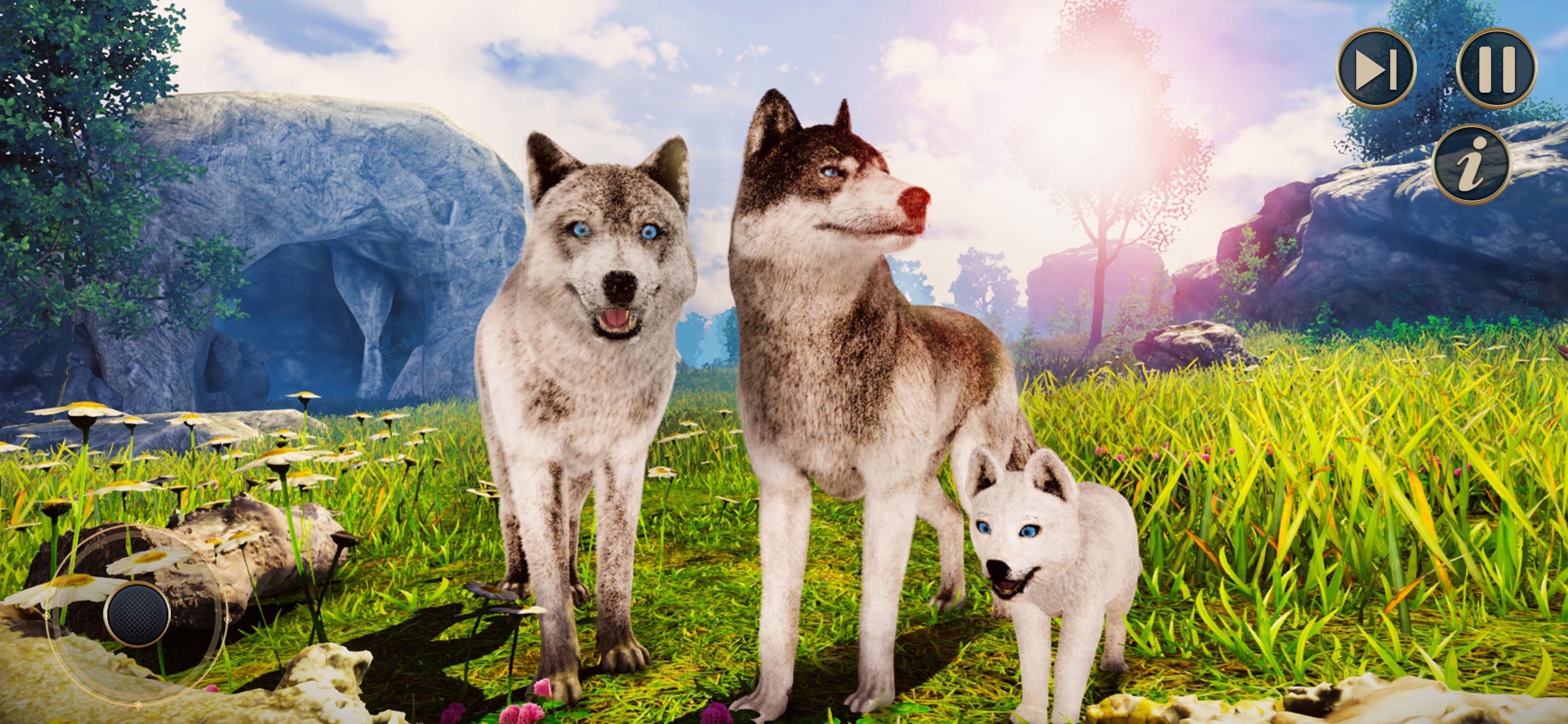 The Wild Wolf Life Simulator screenshot 2 - screenshot