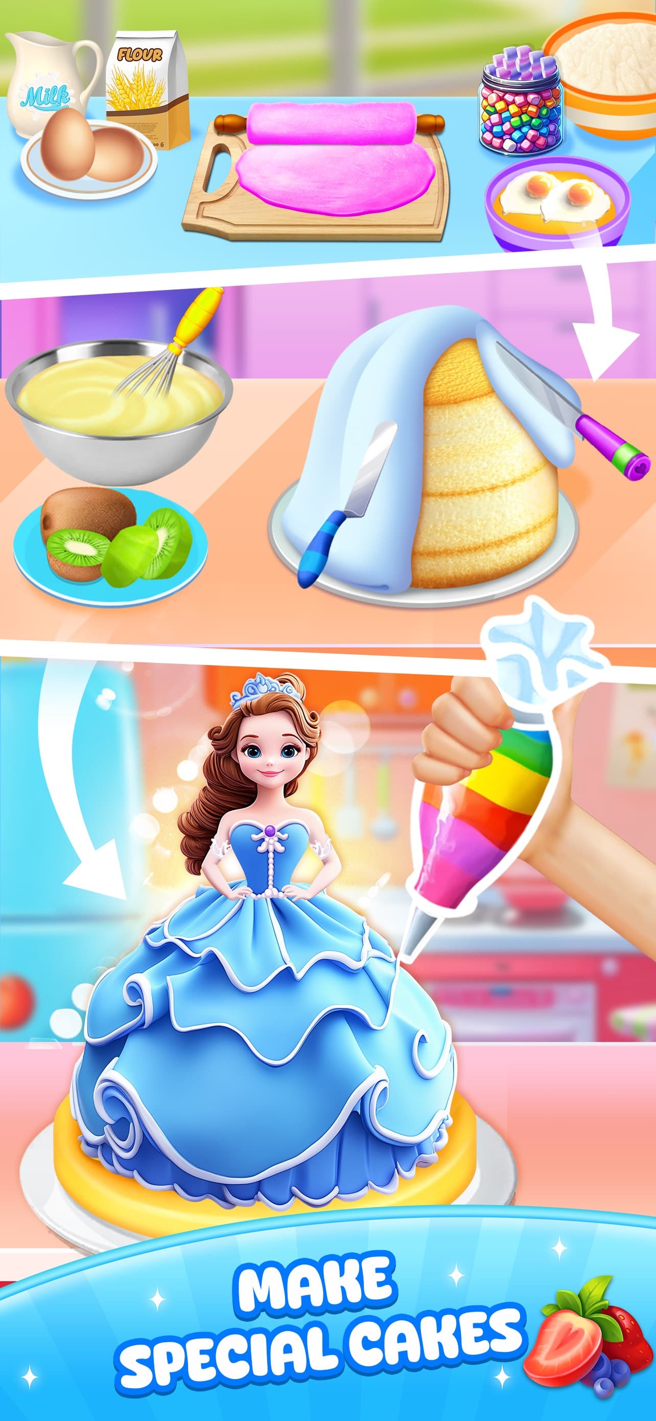 Cake Maker: DIY Cake Game screenshot 1 - screenshot