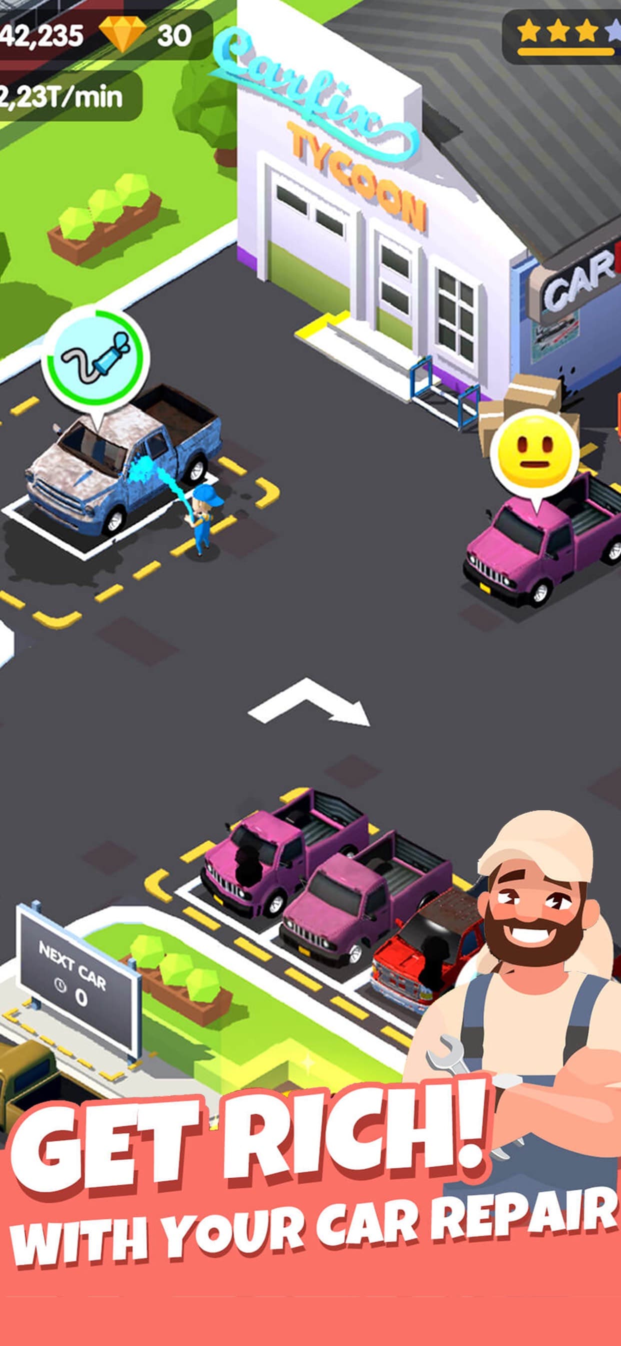 Idle Car Fix - Garage Tycoon screenshot 4 - screenshot