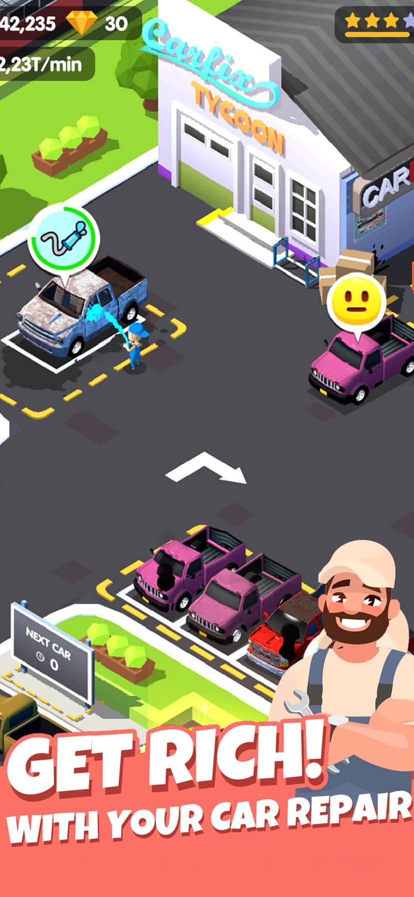 Idle Car Fix - Garage Tycoon screenshot 4 - screenshot