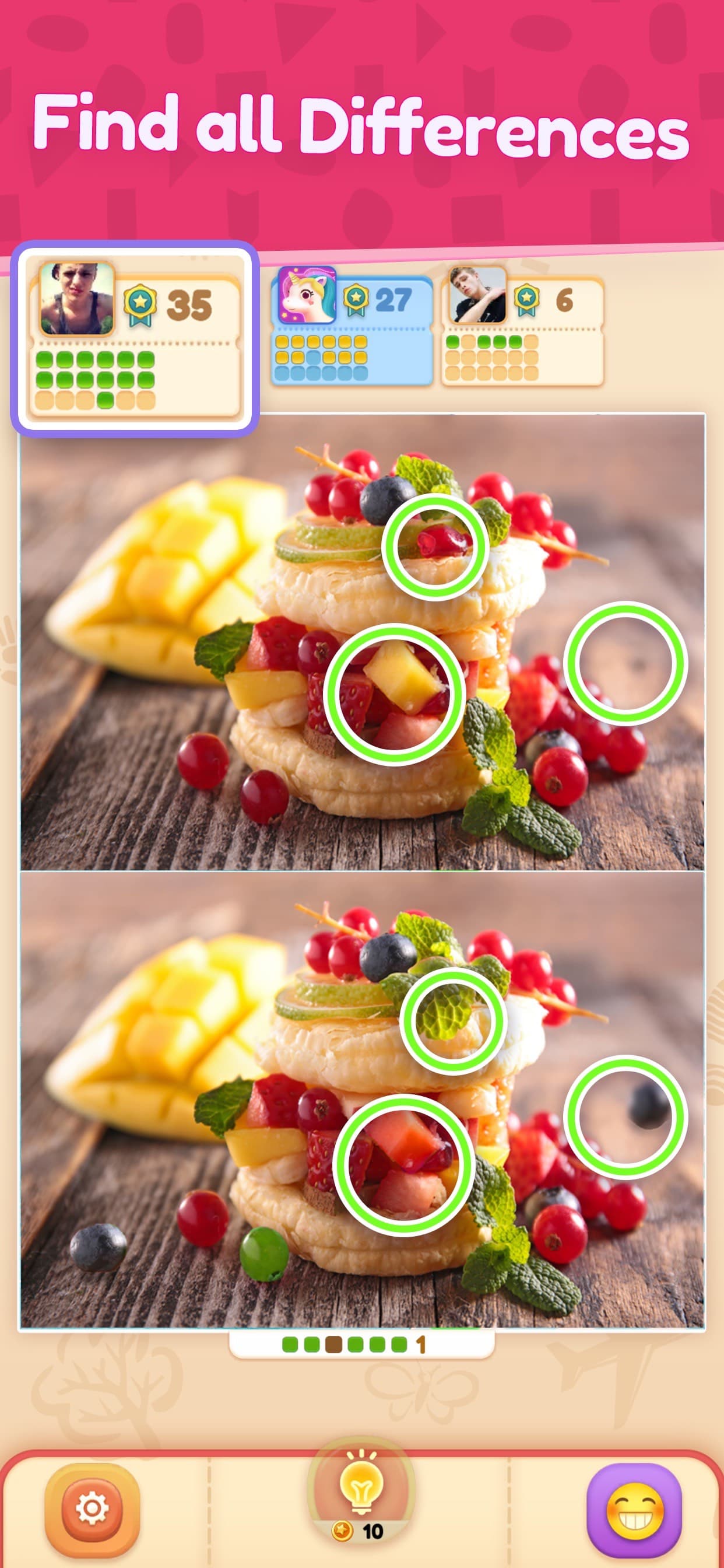 Find 5 Differences Online screenshot 1 - screenshot