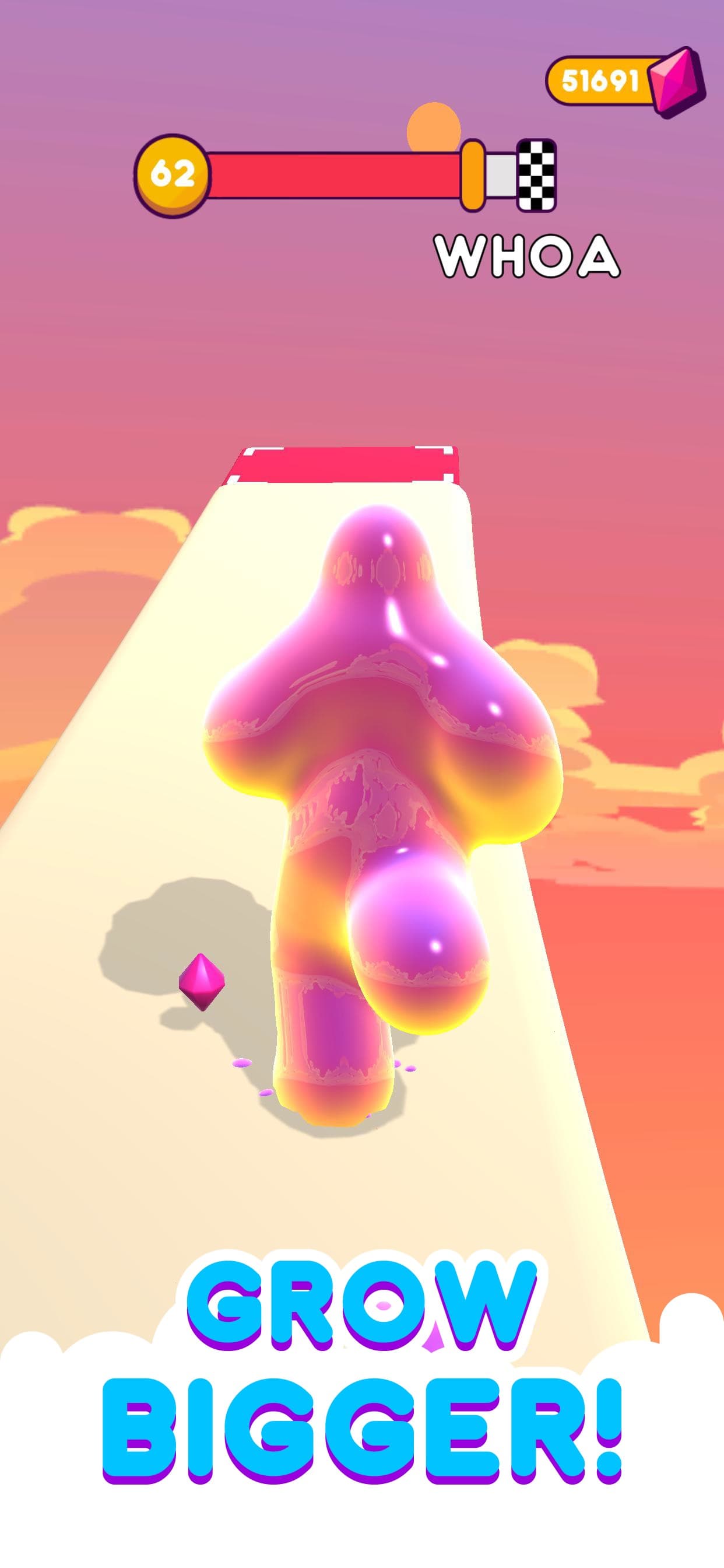 Blob Runner 3D screenshot 1 - screenshot