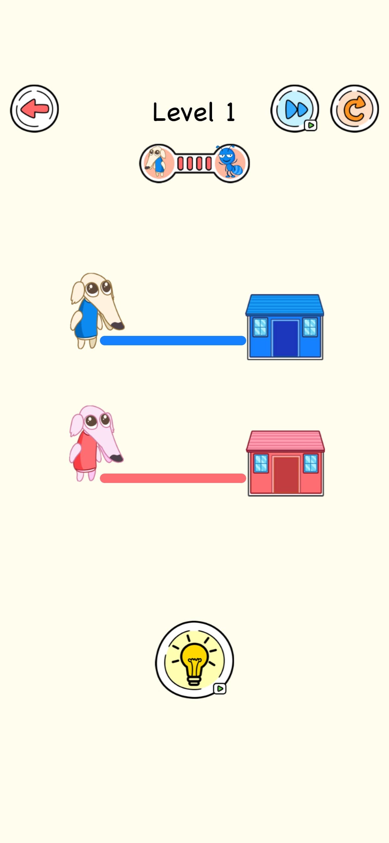 Lost Dog Puzzle: Draw To Home screenshot 6 - screenshot