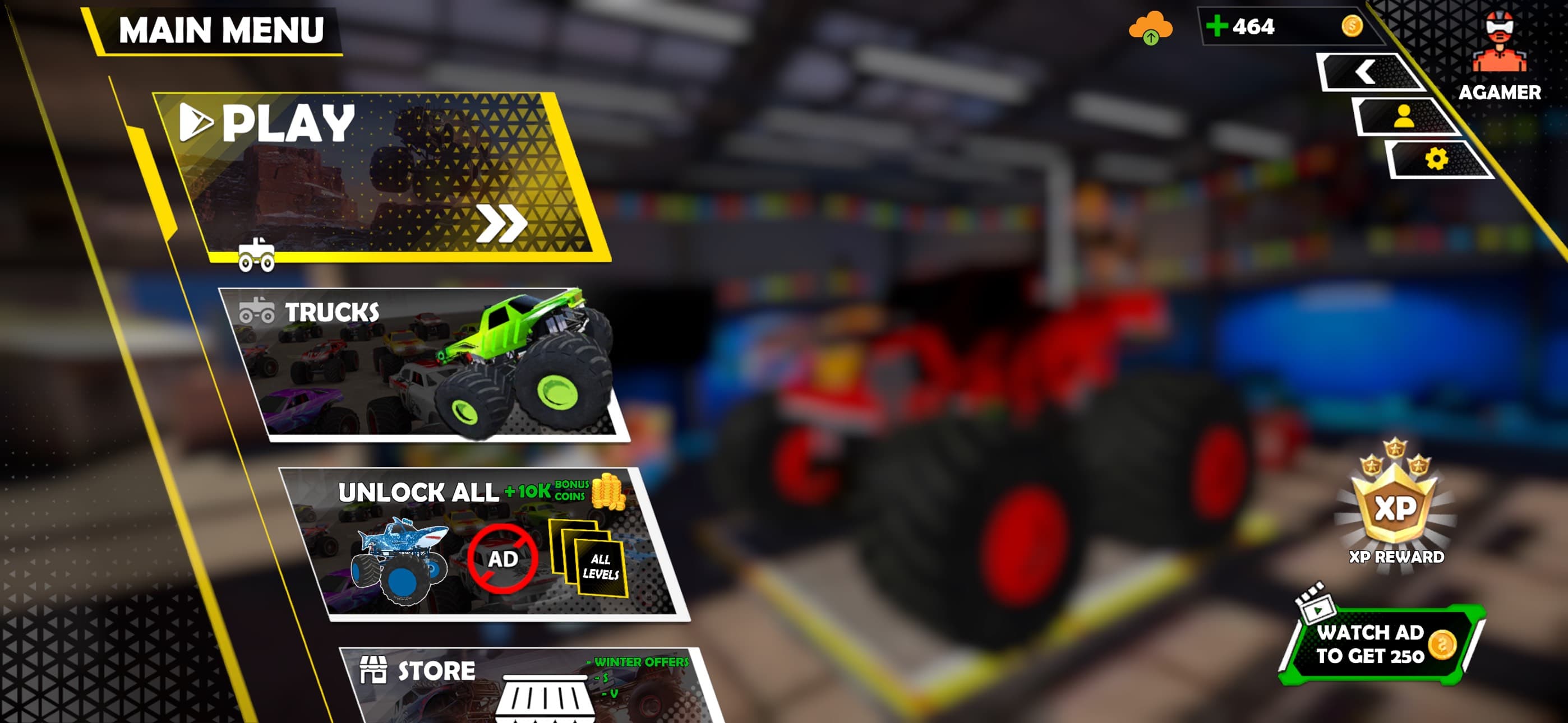 Monster Truck - 4x4,Stunt,Race screenshot 3 - screenshot