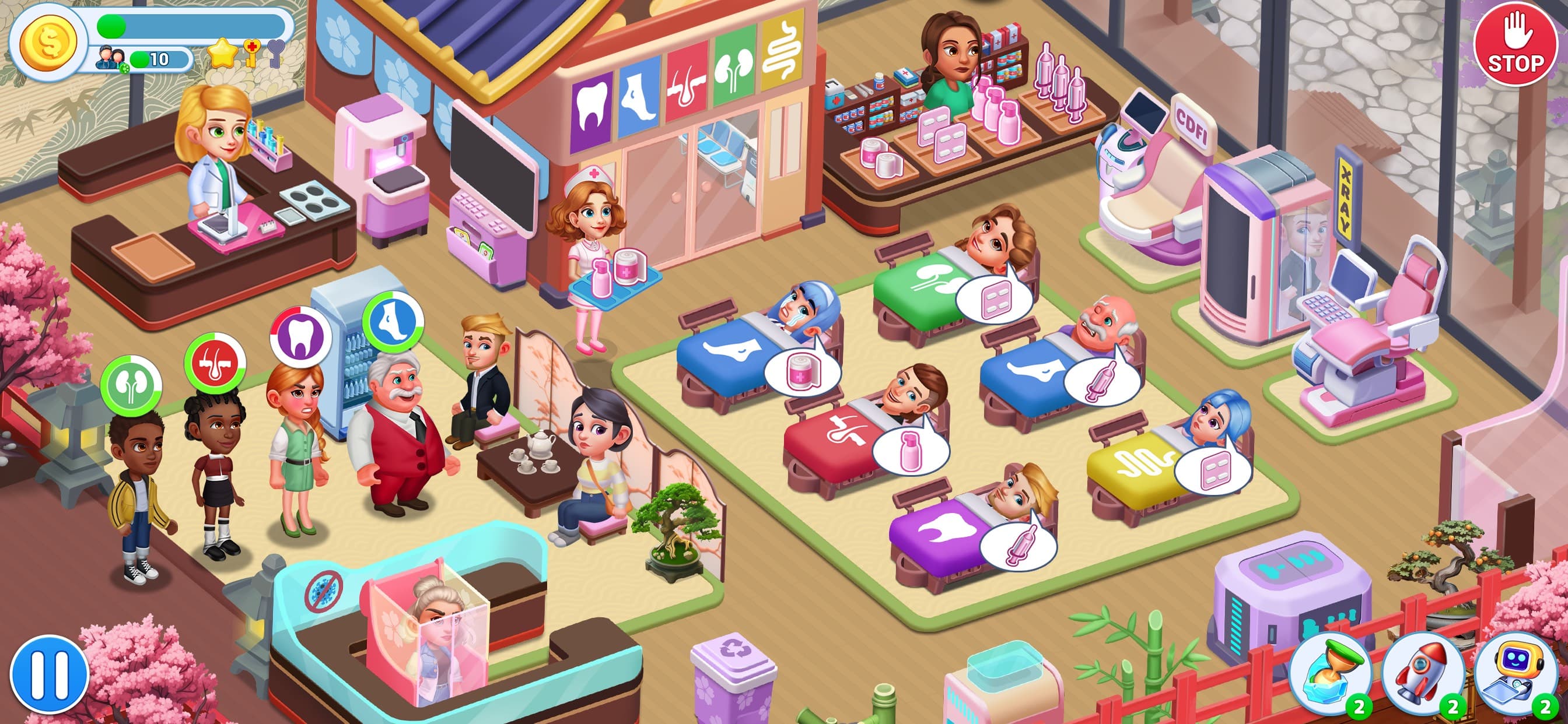 Doctor Clinic : Hospital Mania screenshot 4 - screenshot