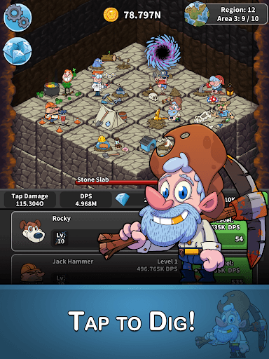 Tap Tap Dig: Idle Clicker Game screenshot 10 - screenshot