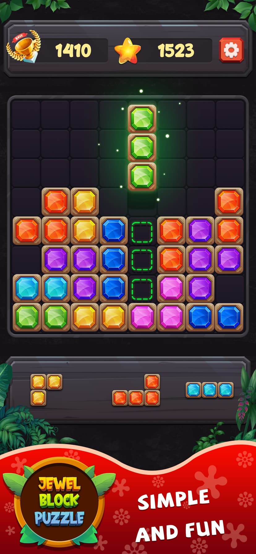 Jewel Block Puzzle Classic screenshot 4 - screenshot