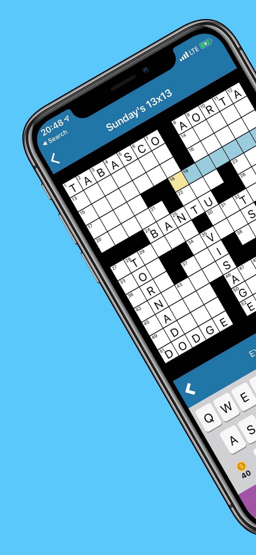 Daily Crossword Puzzles screenshot 1 - screenshot