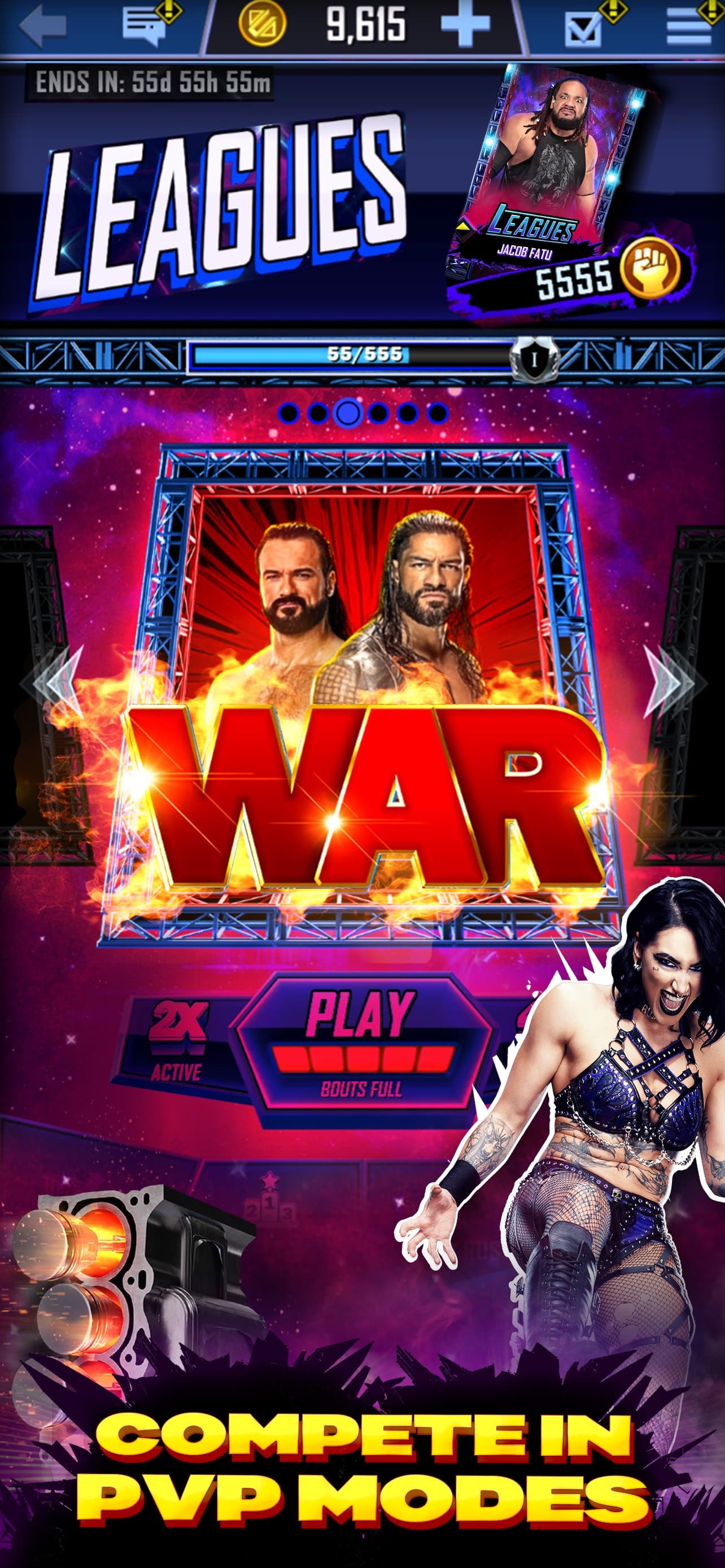 WWE SuperCard - Wrestling Game screenshot 4 - screenshot