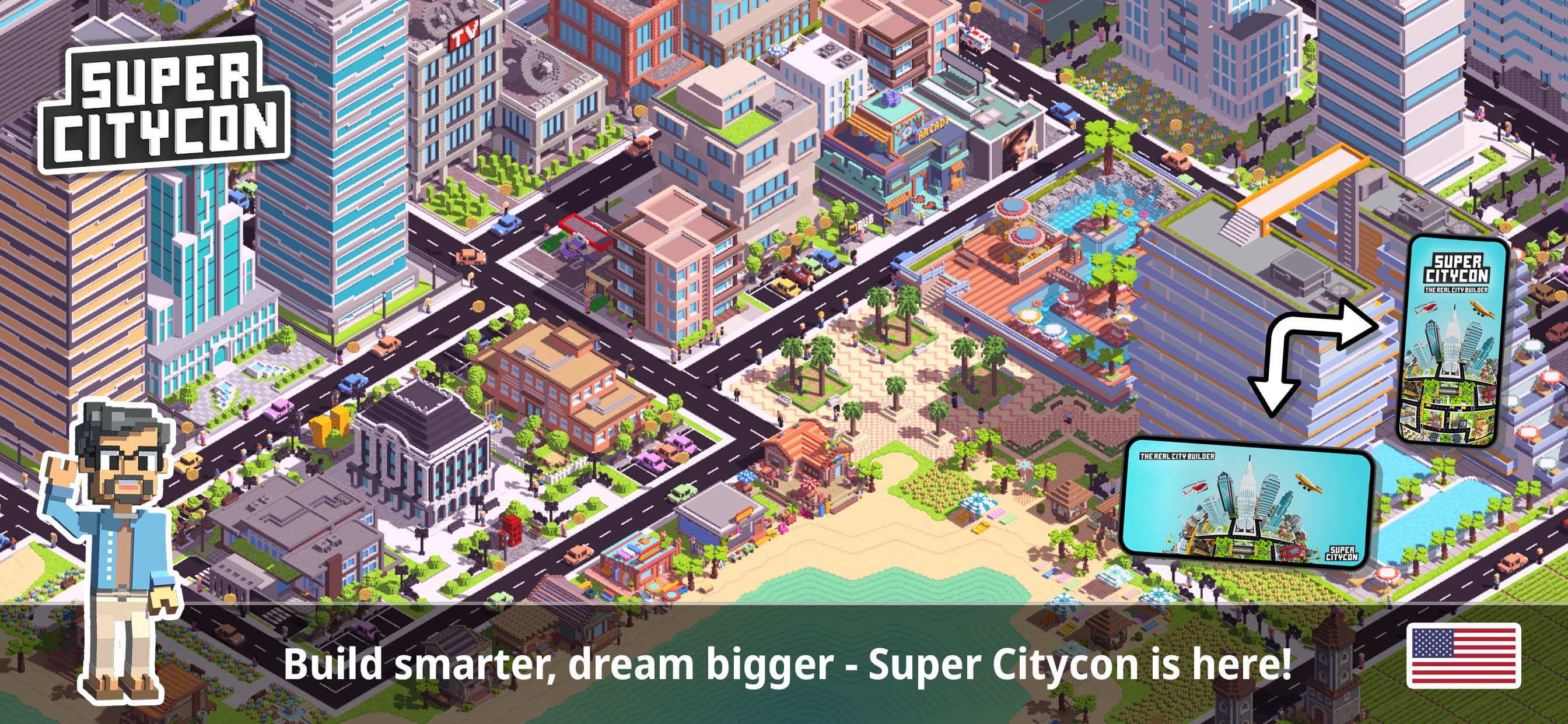 Super Citycon™ - Build a City screenshot 1 - screenshot
