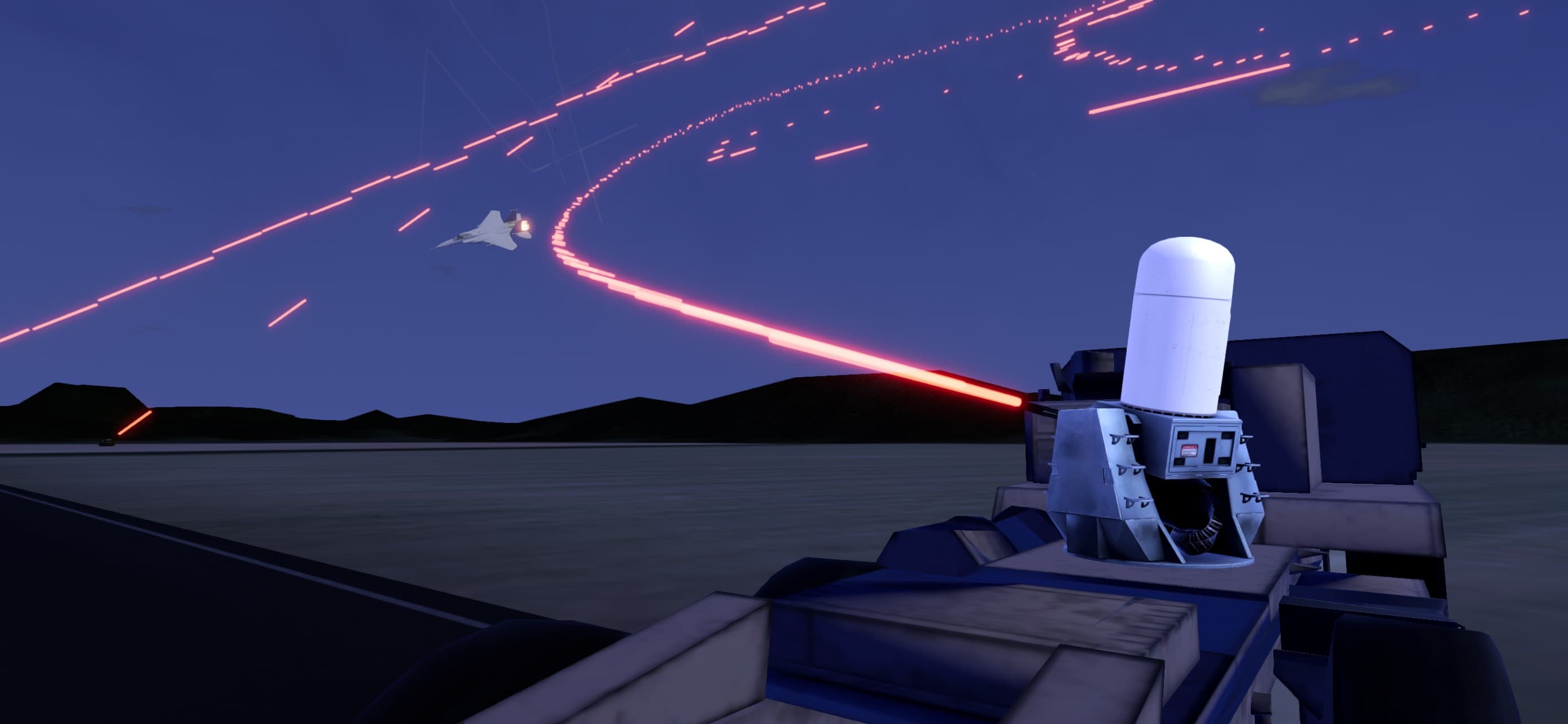 C-RAM CIWS simulator screenshot 9 - screenshot