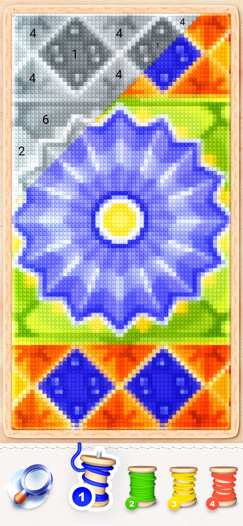 Magic Cross-Stitch: Pixel Art screenshot 6 - screenshot
