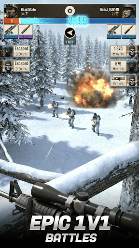 Sniper Battle: 3D War Shooter screenshot 1 - screenshot