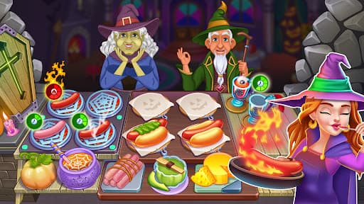 Halloween Cooking Fever Chef screenshot 1 - screenshot