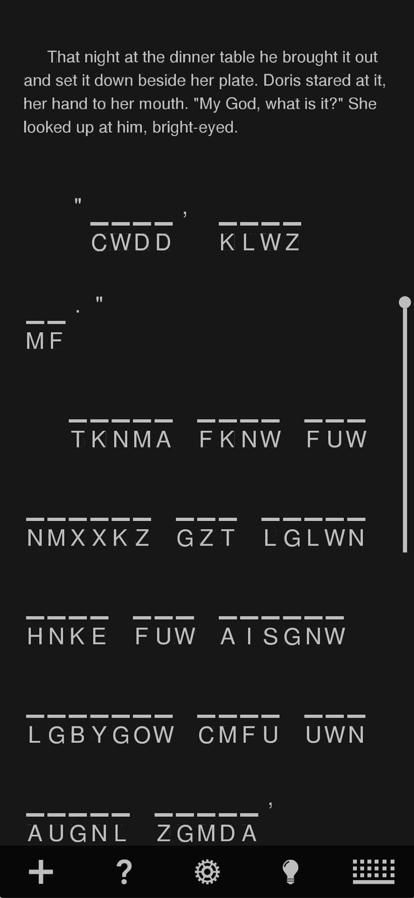 Cryptogram Tale screenshot 5 - screenshot