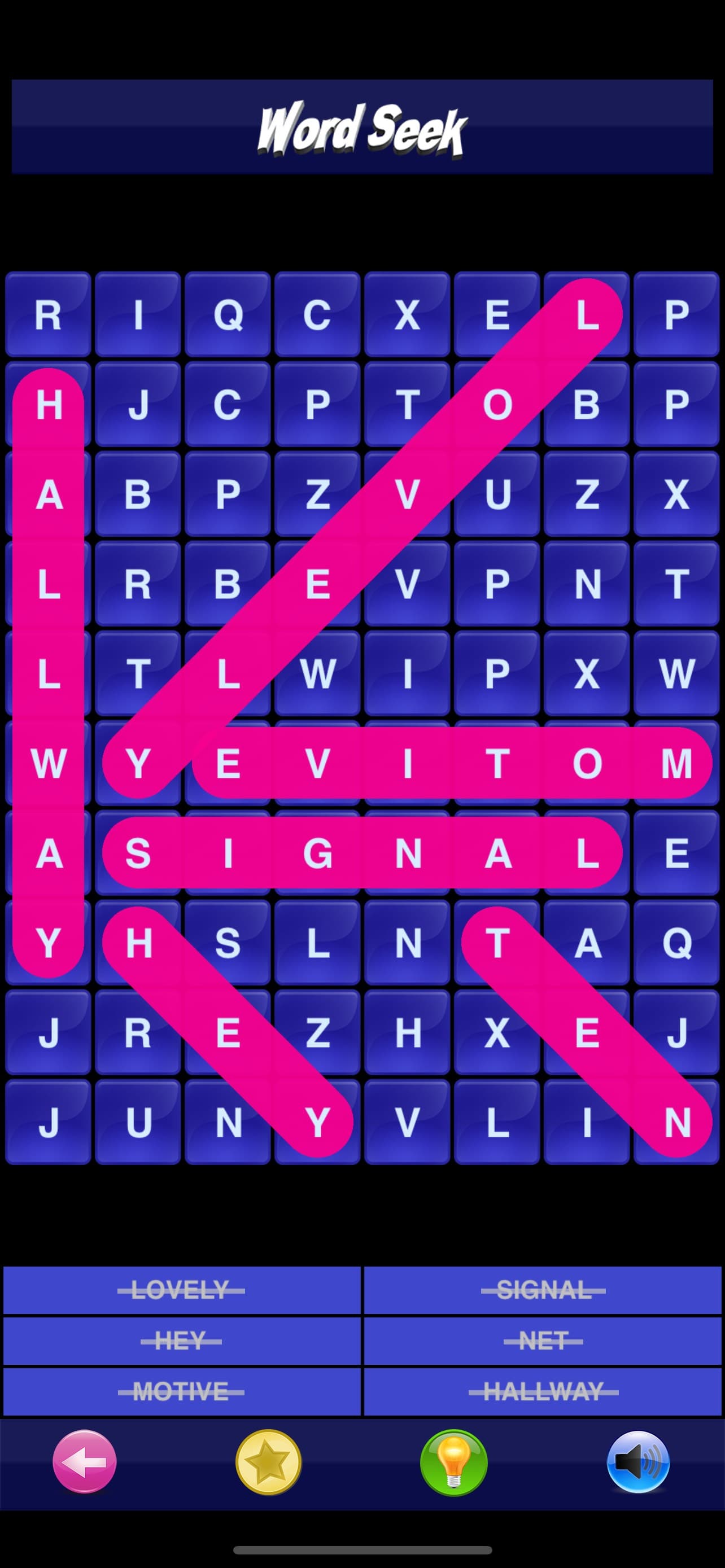 Word Seek English Infinite screenshot 3 - screenshot