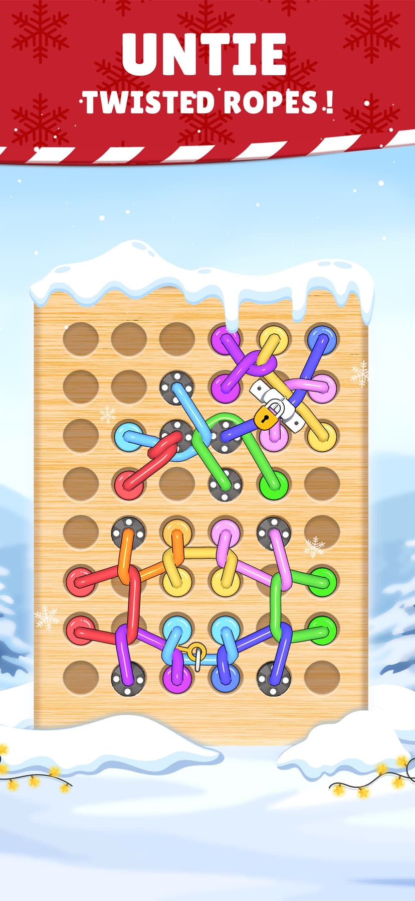 Woody Untangle Rope 3D Puzzle screenshot 2 - screenshot
