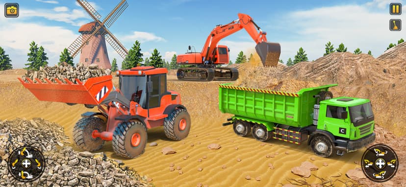 Construction Excavator Game 3d screenshot 5 - screenshot