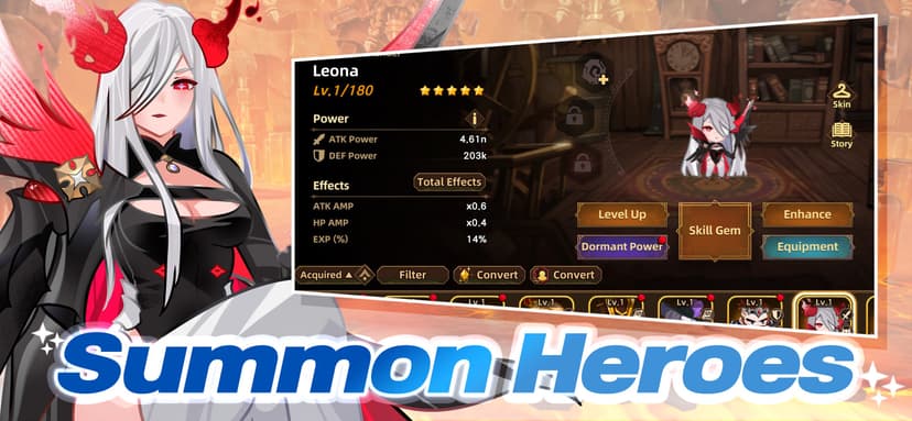 Fortress Saga: AFK RPG screenshot 4 - screenshot