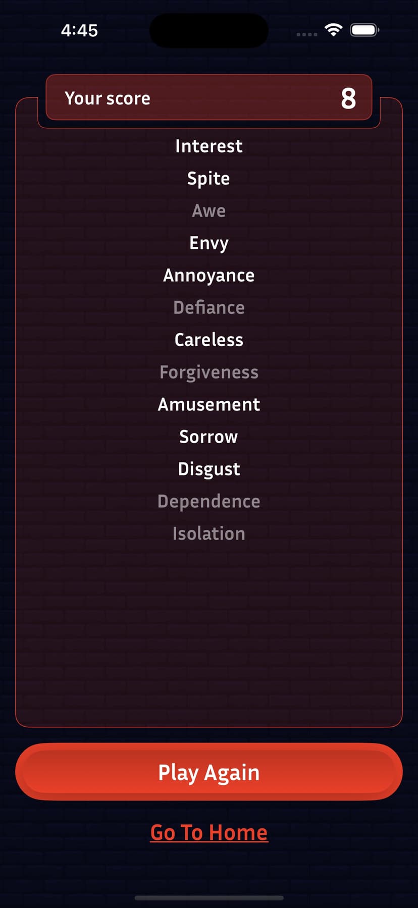 Charades Adults Game screenshot 4 - screenshot