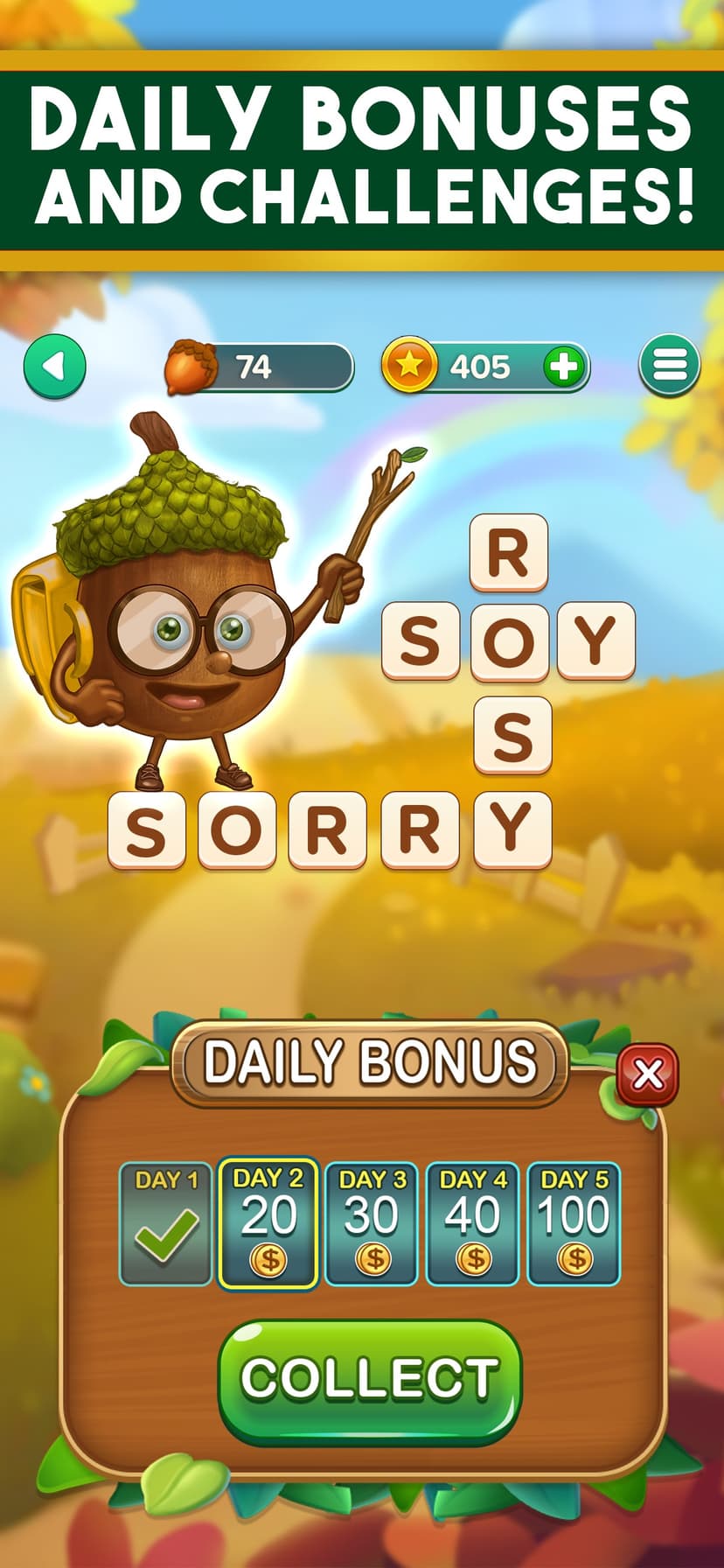 Word Nut Crossword Puzzle Game screenshot 5 - screenshot