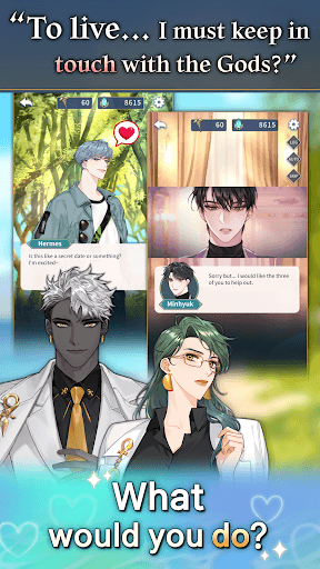 Dear My God : otome story game screenshot 8 - screenshot
