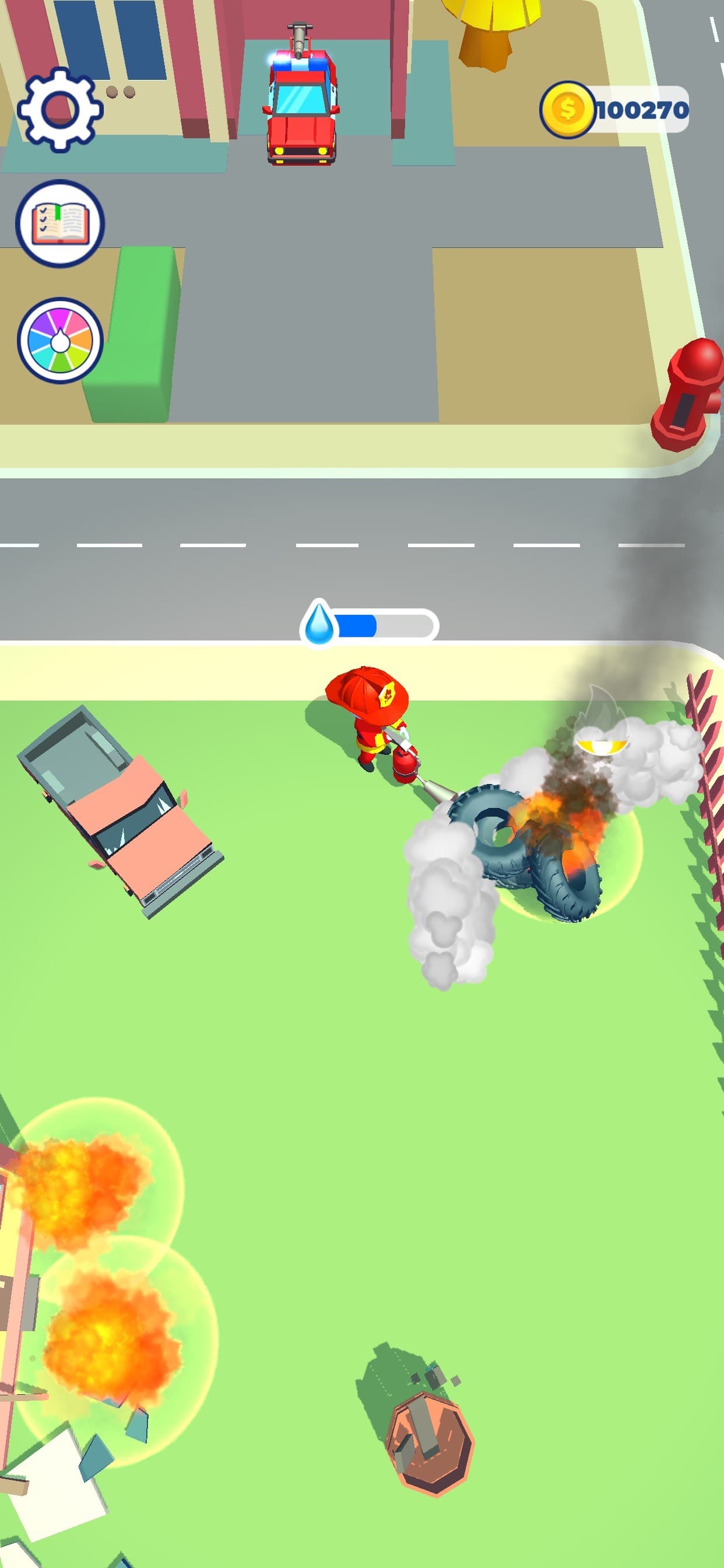 Fire idle: Firefighter play screenshot 6 - screenshot