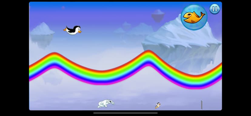 Racing Penguin: Slide and Fly! screenshot 3 - screenshot