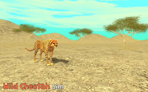 Wild Cheetah Sim 3D screenshot 1 - screenshot