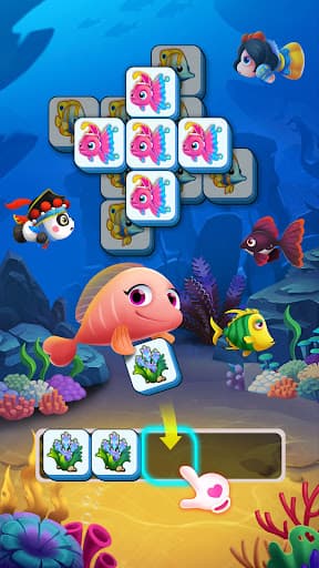 Tile Fish Match Puzzle Game screenshot 1 - screenshot
