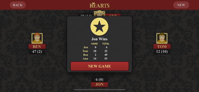 Hearts ∙ screenshot 4 - screenshot