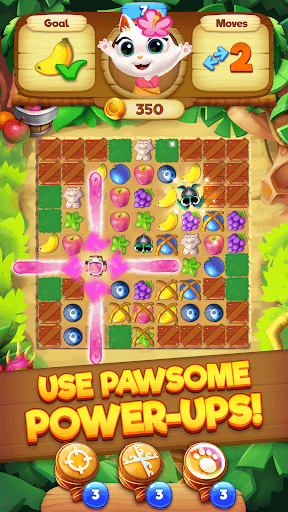 Tropicats: Tropical Match3 screenshot 2 - screenshot