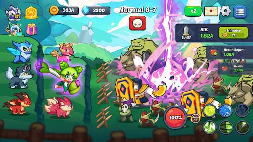 Monster Clash: Idle RPG Games screenshot 8 - screenshot