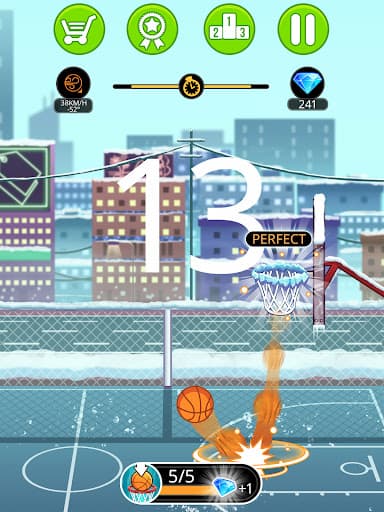 Basketball serial shooter screenshot 14 - screenshot