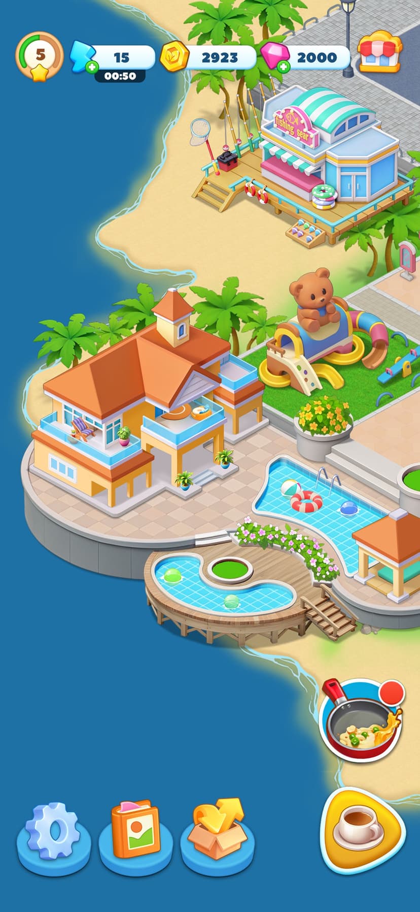 Happy Merge Travel: Cooking screenshot 4 - screenshot