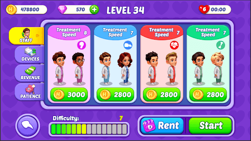 Hospital Story:Clinic Game screenshot 7 - screenshot