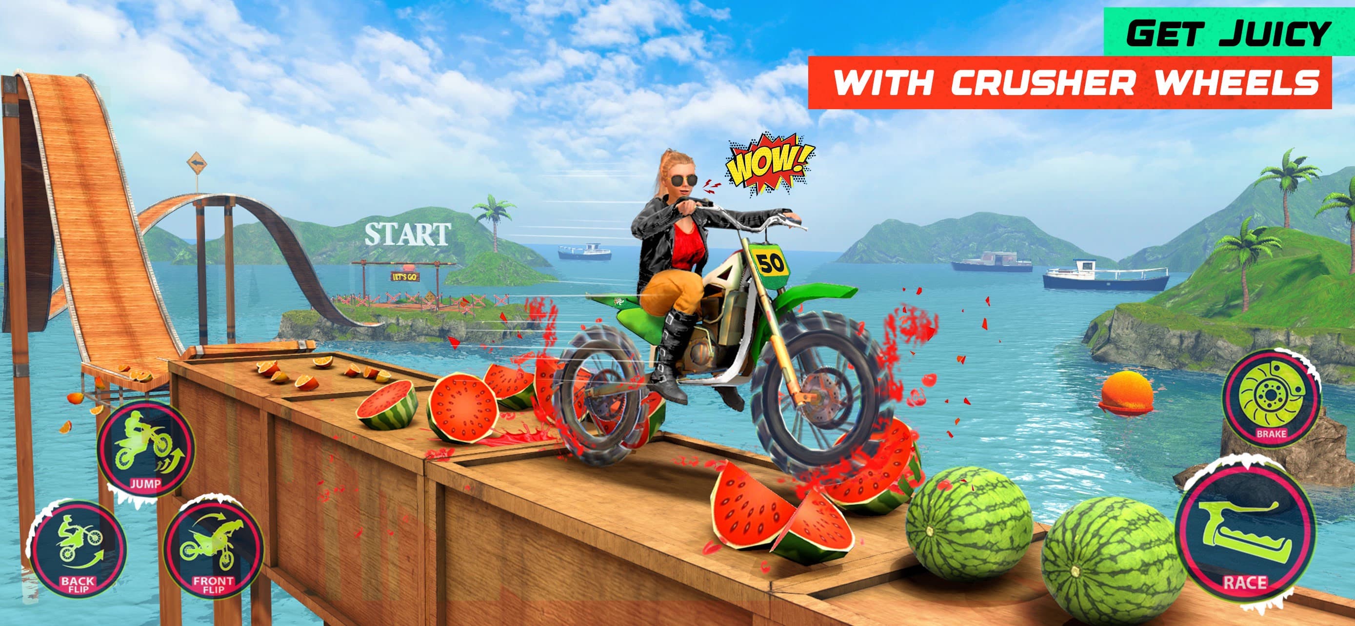 Bike Stunt 3D Motorcycle Games screenshot 3 - screenshot