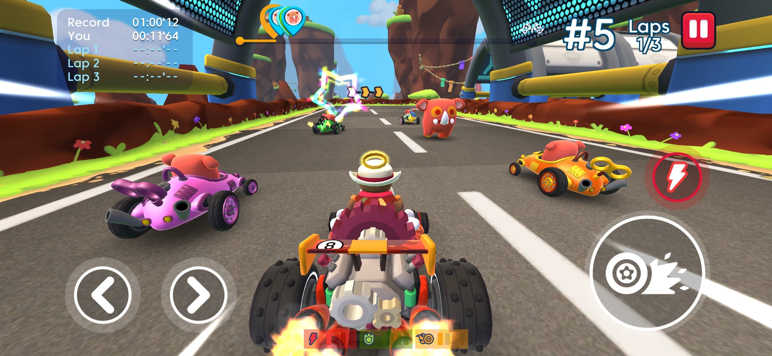 Starlit On Wheels: Super Kart screenshot 3 - screenshot