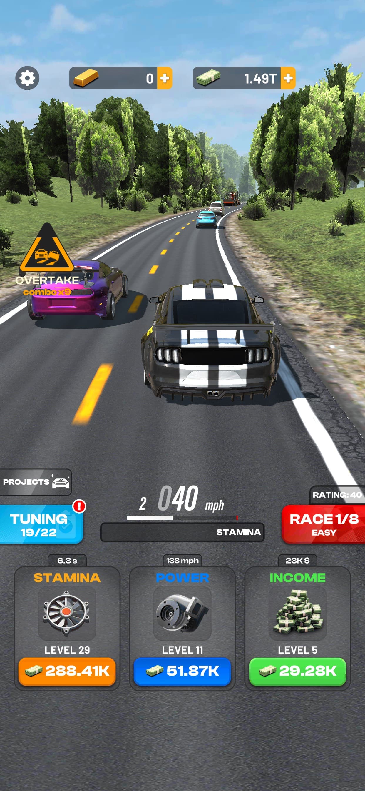Highway Overtake - Car Racing screenshot 1 - screenshot