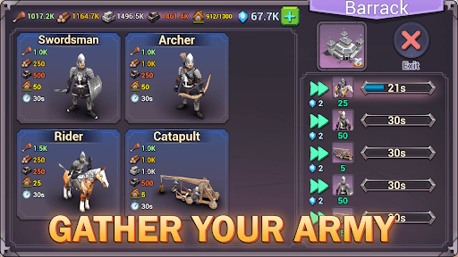 Shadows of Empires: PvP RTS screenshot 3 - screenshot