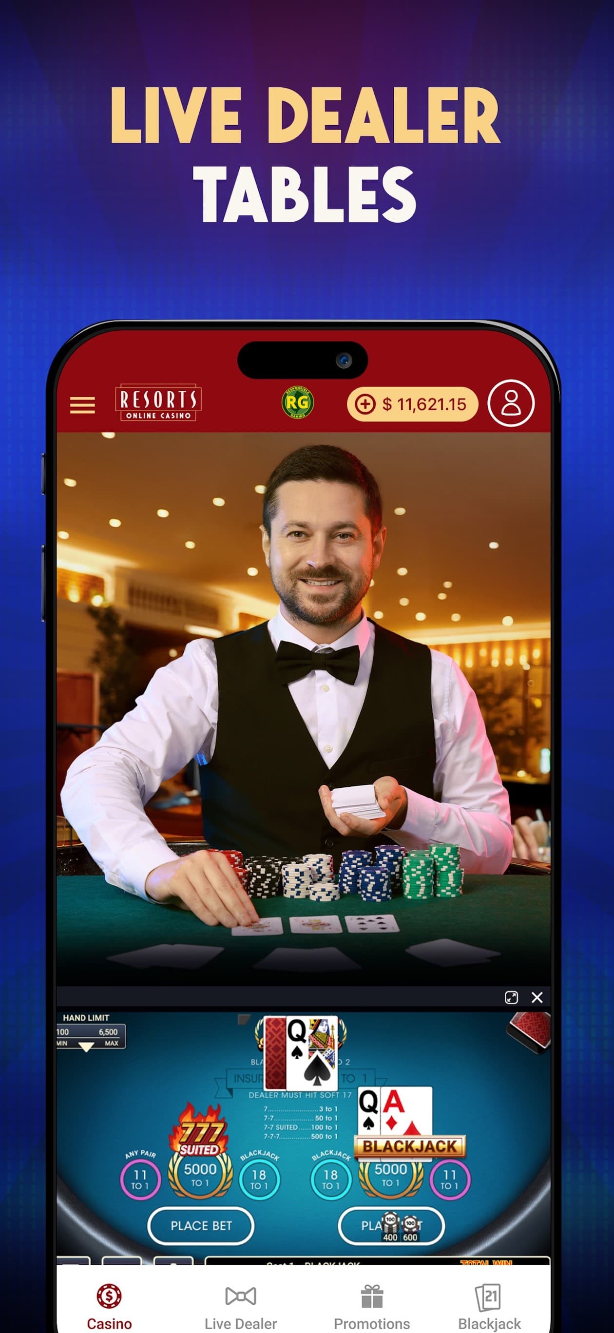 Resorts Casino Online Games screenshot 4 - screenshot