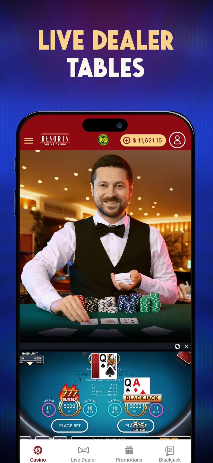 Resorts Casino Online Games screenshot 4 - screenshot