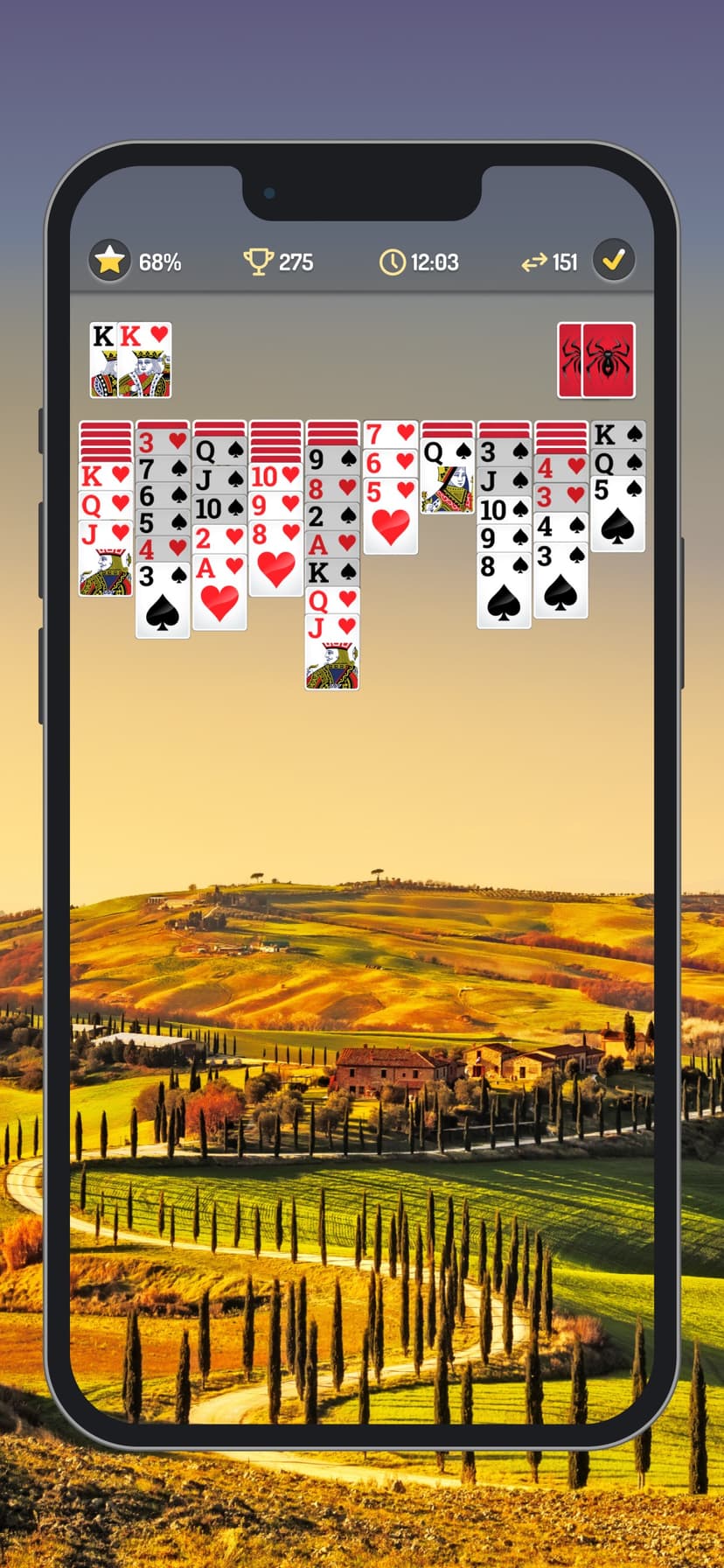 Spider Solitaire #1 Card Game screenshot 6 - screenshot